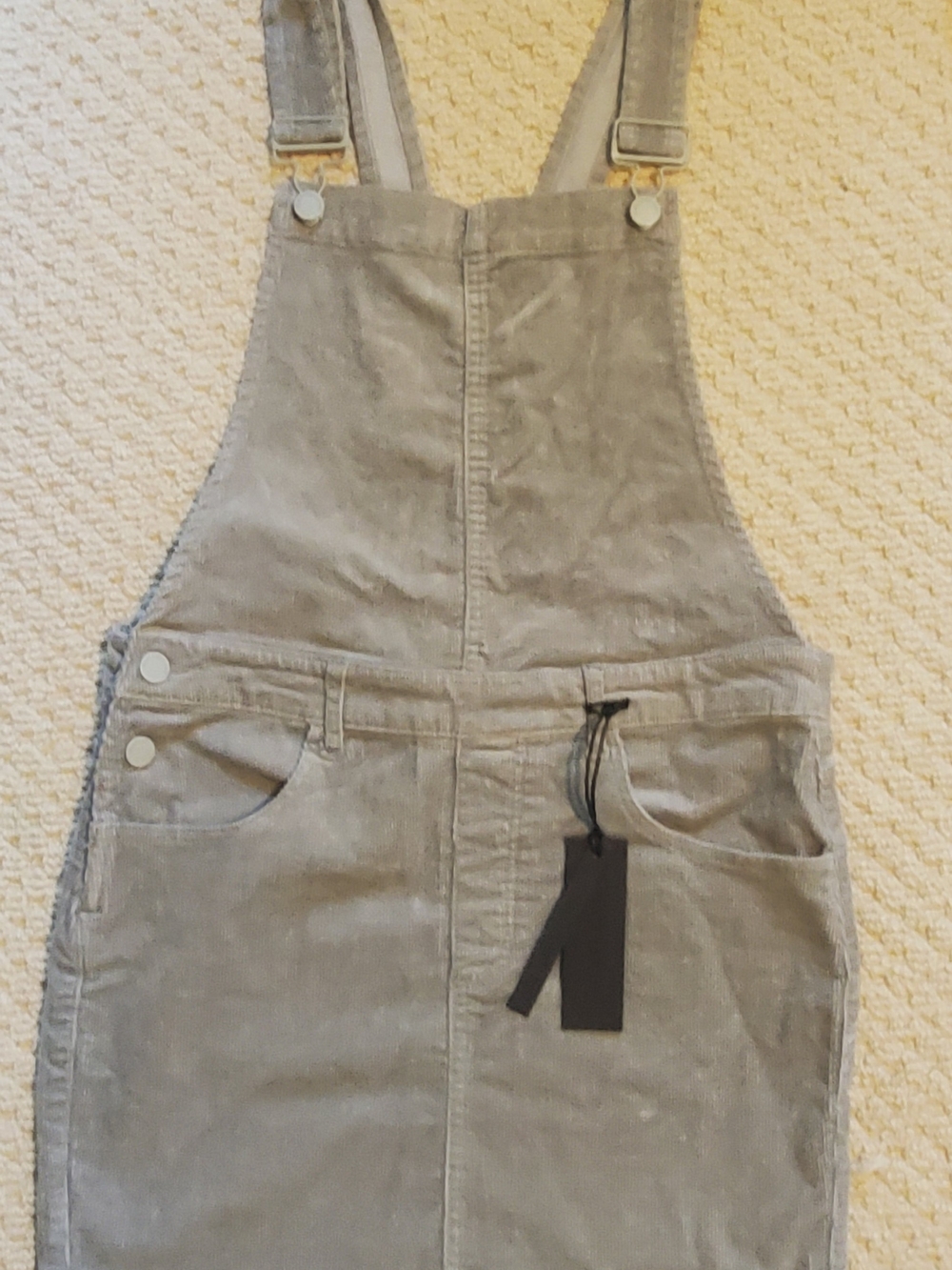 Sage Green Cord Overalls